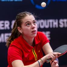 Lotte Nuyttens WTT Prishtina 2026 tafeltennis