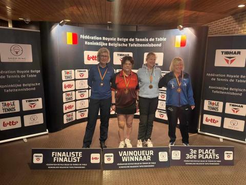 Belgische Veteranenkampioenschappen Tafeltennis 2026