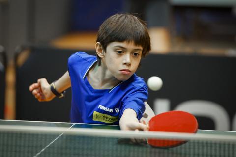 Aiden Braekmans tafeltennis Youth Series Kroatië ETTU