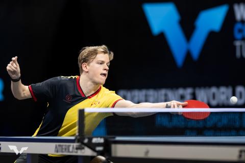 Laurens Devos WTT table tennis 2026