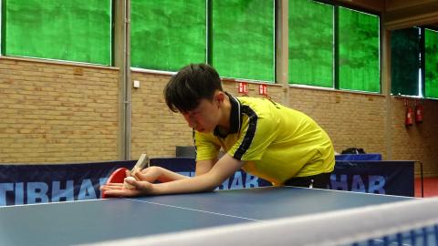 Bryan Zhang tafeltennis