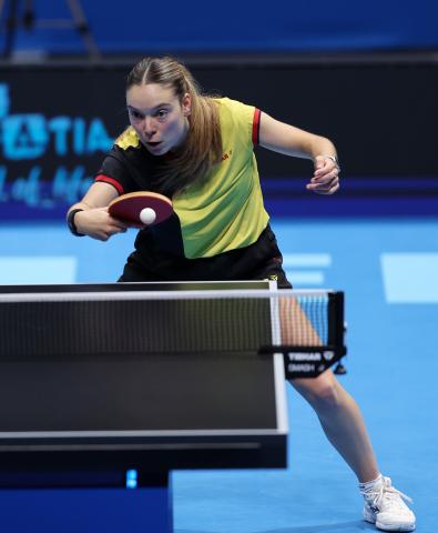 Julie Van Hauwaert EK U21 Tafeltennis table tennis 2026