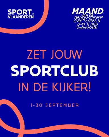VTTL Maand van de sportclub tafeltennis 2026