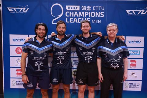 Ploegfoto TTC Sokah Hoboken Champions League 26-27 tafeltennis ETTU